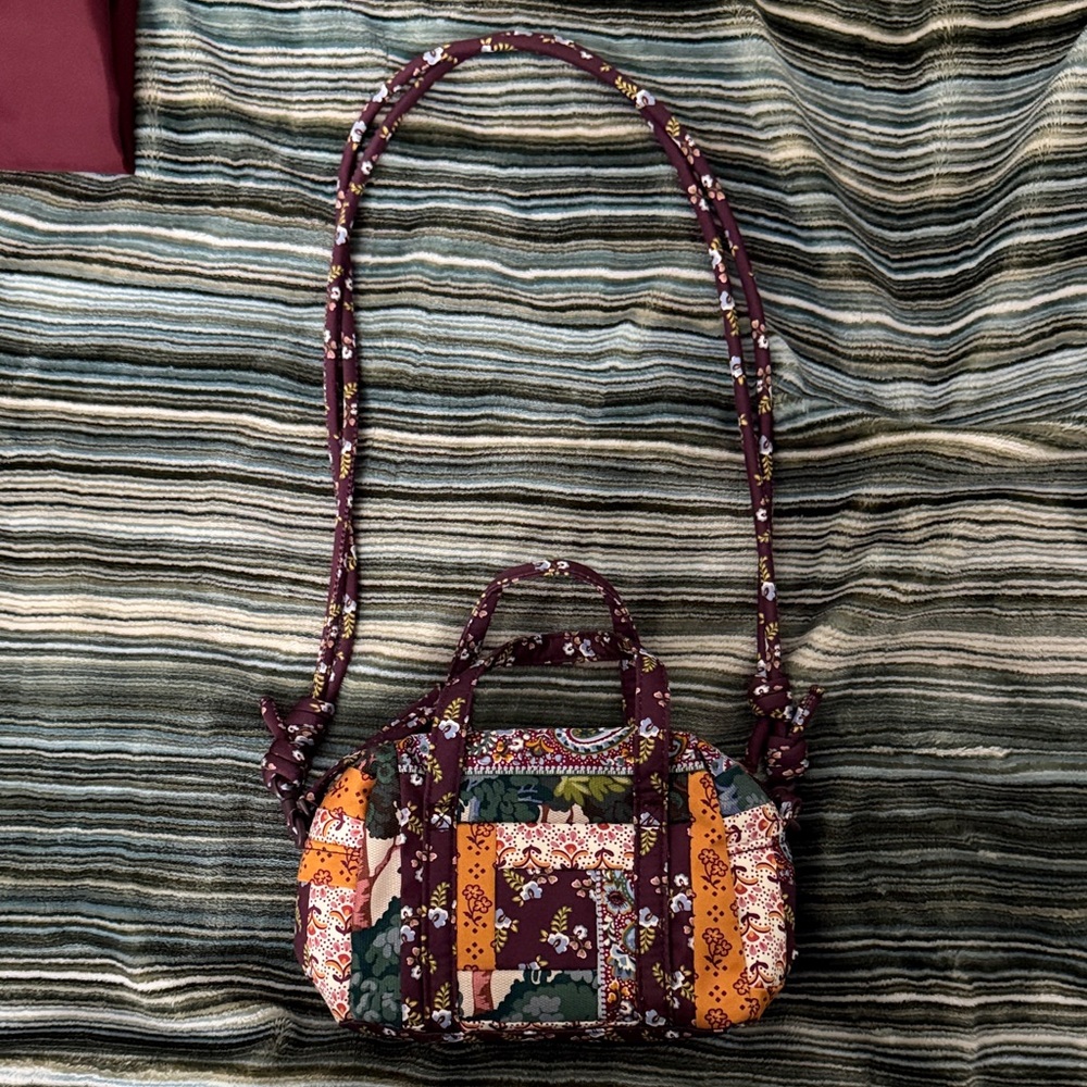 Vera Bradley Mini Duffle Crossbody Bag